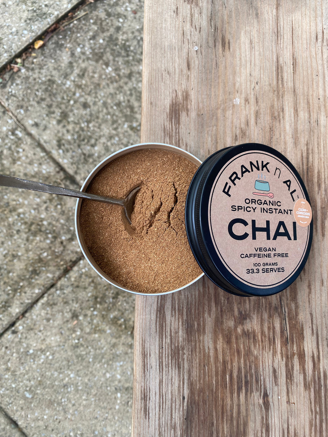 Organic Instant Chai Tin