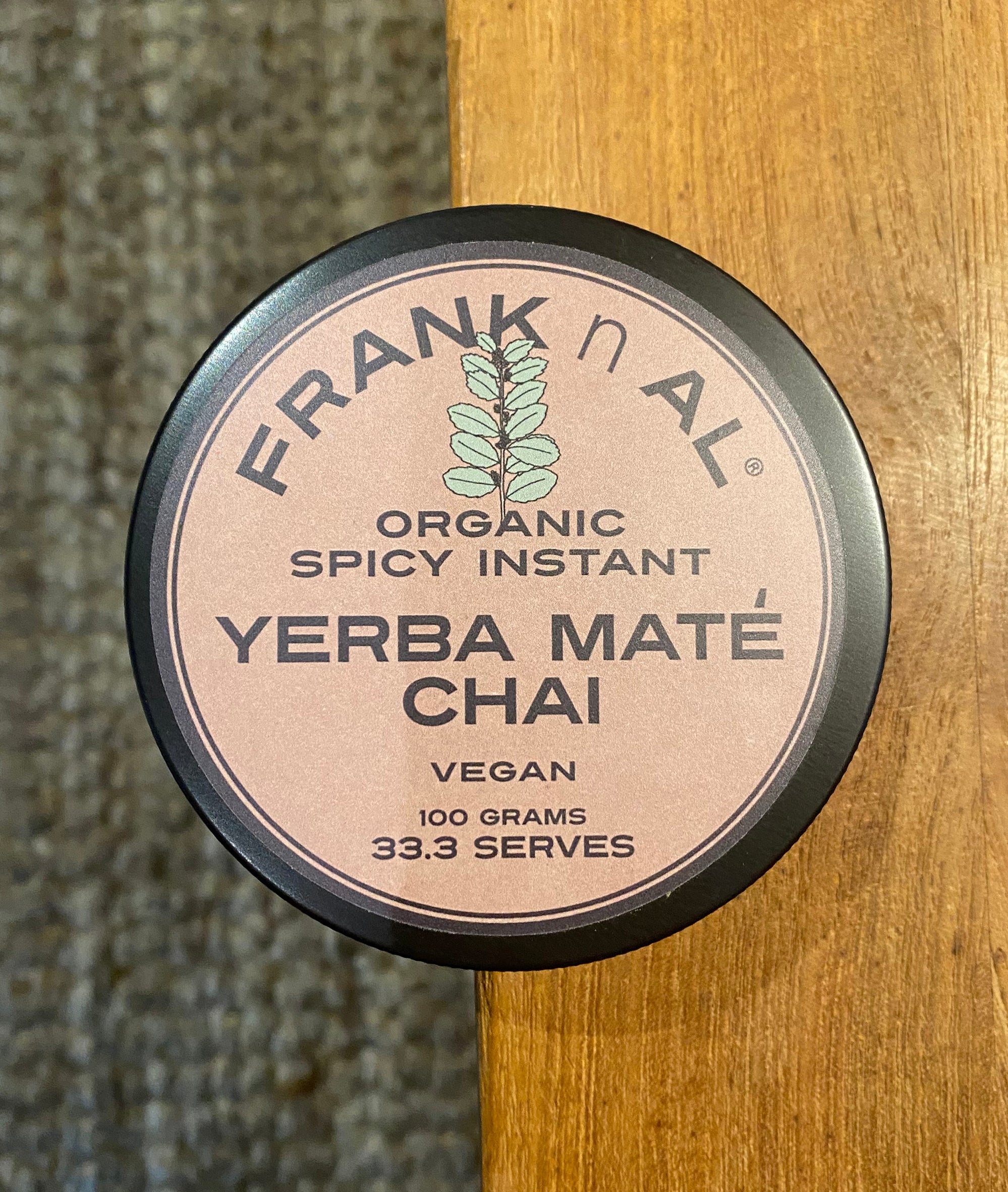 Organic Instant Yerba Maté Chai Tin
